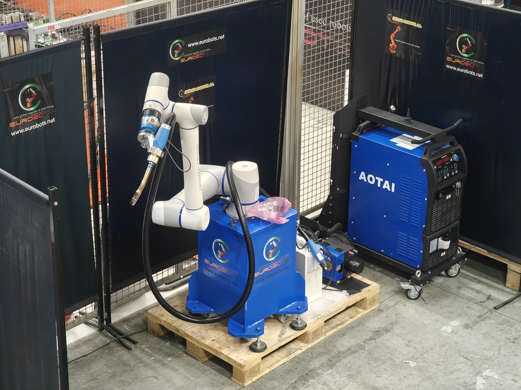 Aplicación soldadura cobot CRA Dobot